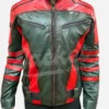 Callum Drift Red One 2024 Dwayne Johnson Leather Jacket