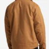 Carhartt Duck Detroit Cotton Brown Jacket For Unisex