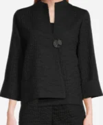 Caroline Warner Yellowstone S05 Jackie Weaver Black Cardigan