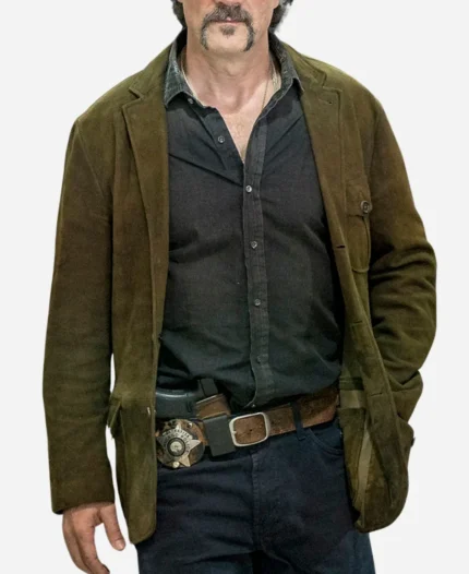 Chicago P.D. Elias Koteas Suede Blazer