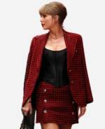 Chiefs Broncos Game 2024 Taylor Swift Plaid Blazer