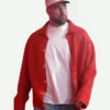 Chiefs Game 2024 Travis Kelce Red Cardigan