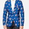 Christmas Vacation Suit Jacket Blue