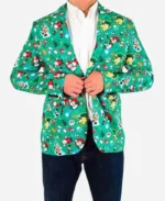 Christmas Vacation Suit Jacket Green