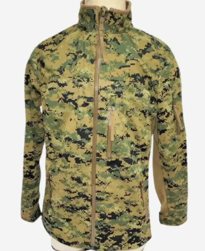 Combat Woodland Camo Jacket