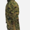 Combat Woodland Camo Military Style Bomber Jacket For Sale