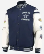 Super Bowl Cowboys Varsity Jacket Desgin 1