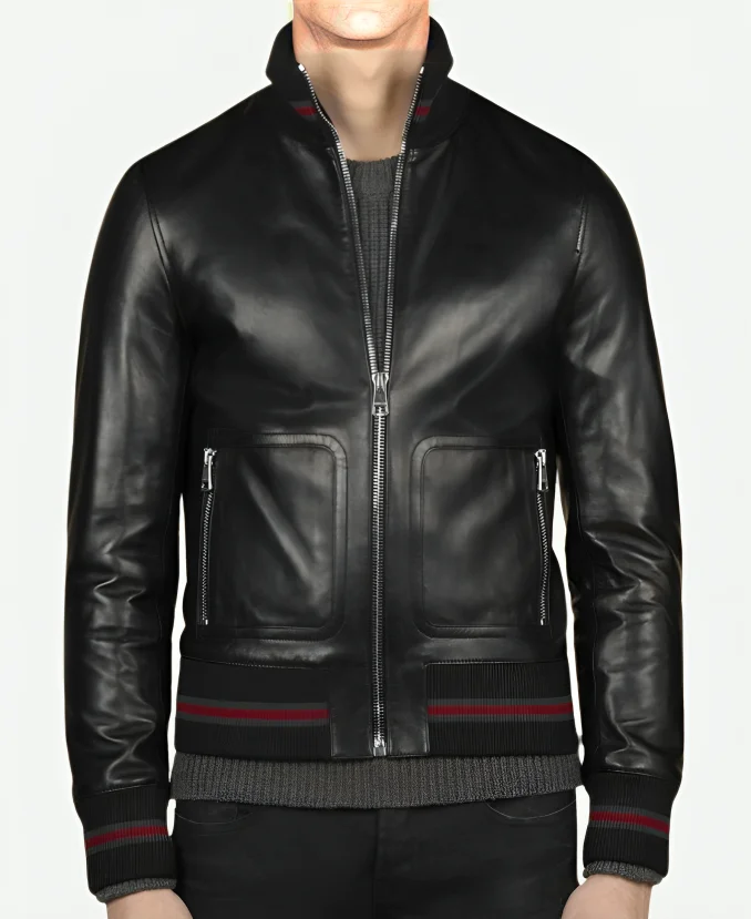 Eminem Not Afraid Black Leather Jacket