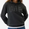 Gap Rhinestone Pullover Black Hoodie