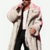 Gosling SNL White Faux Fur Coat