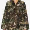 Gwen Stefani The Voice S26 Embellished Camo Jacket