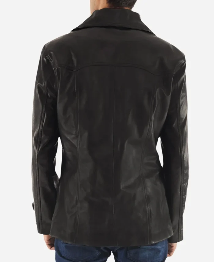  Jack Bauer TV Series 24 Kiefer Sutherland Black Leather Jacket