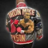 Jake Paul vs Mike Tyson Pre-Fight Iron Mike Leather Jacket