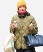 Katie Holmes Rare Object 2022 Puffer Quilted Jacket