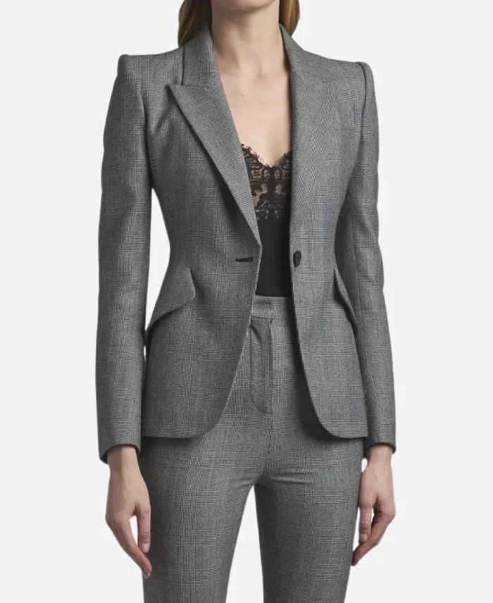 Kelly Reilly Grey Blazer