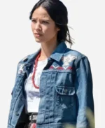 Kelsey Asbille Blue Denim Jacket