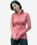 Kelsey Asbille Pink Jacket