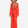 Lainey Wilson Red Suit