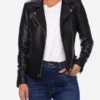 Lois Lane Black Leather Jacket