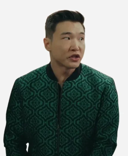 Loot S02 Joel Kim Green Bomber Jacket