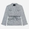 Lynelle Perry Grey Tweed Jacket