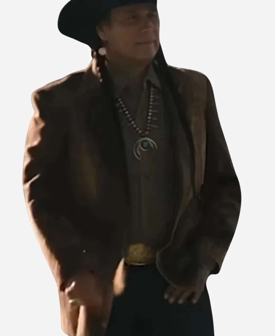 Moses Brings Plenty Tv Series Yellowstone The Epic Return Part 02 Season 05 Mo Brown Coat