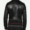 Not Afraid Eminem Black Bomber Leather Jacket For Mens