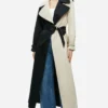 Only Murders In The Building S04 Selena Gomez Two Tone Coat