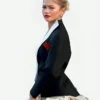 Paris Fashion Week 2024 Zendaya Black Blazer Side