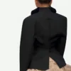 Paris Fashion Week Spring 2025 Zendaya Black Blazer For Womens