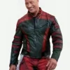 Red One 2024 Dwayne Johnson Leather Jacket