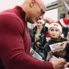 Red One Premiere Dwayne Johnson Sweater