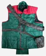 Reinaldo Faberlle Movie Red One 2024 Elf Agent Garcia Polar Bear Vest