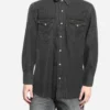 Rip Wheeler Yellowstone S03 Black Shirt