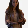 Shiloh Bearman TV-Series Nobody Wants This 2024 Season 01 Miriam Roklov Satin Bomber Jacket