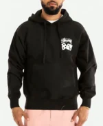 Stussy Dice Fleece Hoodie Black Front