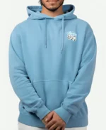 Stussy Dice Fleece Hoodie Blue Front