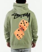 Stussy Dice Fleece Hoodie Green