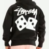 Stussy Dice Fleece Hoodie black