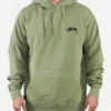 Stussy Dice Fleece Hoodie green front