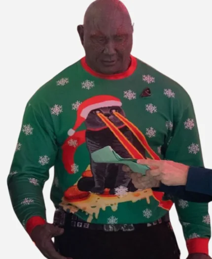 The Guardians of the Galaxy Holiday Drax Sweater