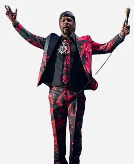 Tv Program Woke Foke Katt Williams Floral Suit For Sale