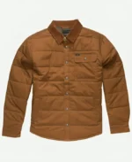 Yellowstone S04 Rip Wheeler Walker Brown Puffer Jacket