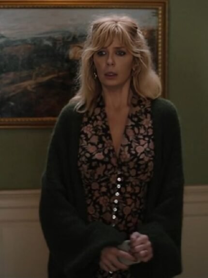 Yellowstone S05 Beth Dutton Green Long Cardigan,