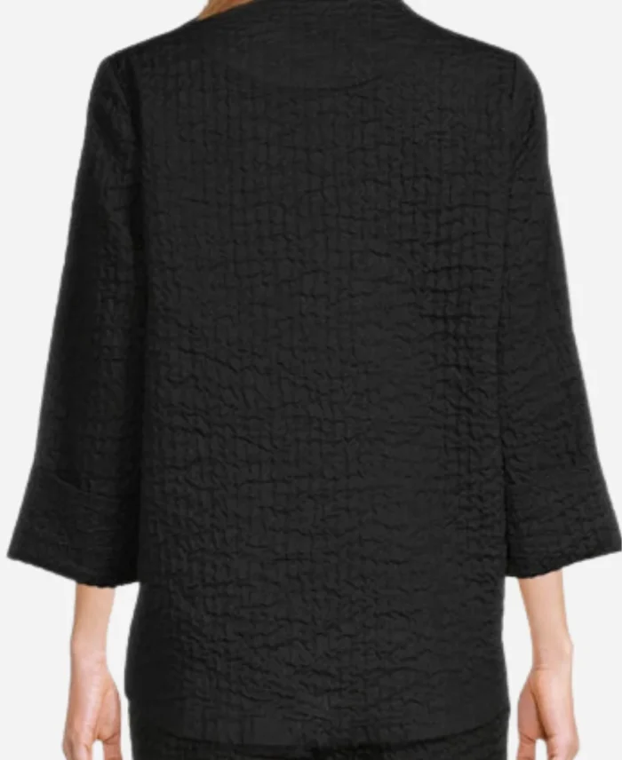 Yellowstone S05 Caroline Warner Black Cardigan