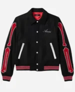 AMIRI-Bones-Twill-Black-Varsity-Jacket