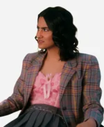 Amrit-Kaur-The-Sex-Lives-of-College-Girls-S03-Plaid-Blazer