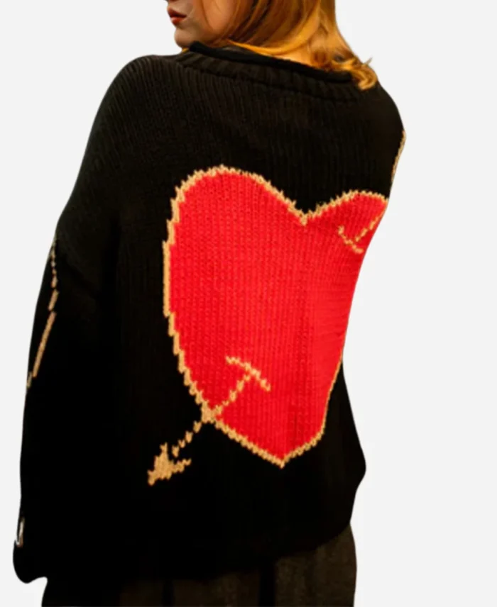 Bad-Sisters-S02-Love-Black-Heart-Sweater