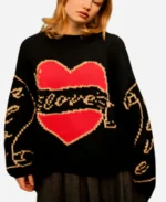 Becka-Garvey-TV-Series-Bad-Sisters-Season-02-Eve-Hewson-Love-Black-Heart-Sweater