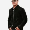 Brad-Pitt-Movie-F1-2025-Sonny-Hayes-Black-Suede-Leather-Jacket